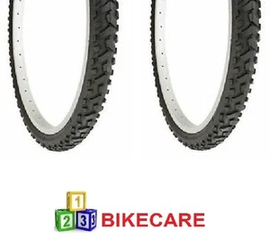 26 x 2.25 'IMPAC' Mountain Bike Tyres Off Road MTB bicycle x 2 - Picture 1 of 1
