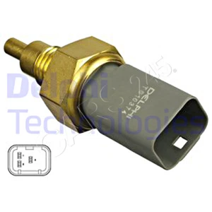 DELPHI Coolant Temperature Sender Unit Black For FIAT ALFA ROMEO 145 46474712 - Picture 1 of 1