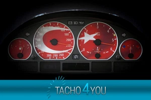 Tachoscheiben für BMW 300 kmh Tacho E46 Diesel M3 Türkei 3326 Tachoscheibe km/h - Picture 1 of 1