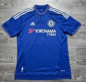 Chelsea 2016/17 Adidas Home Football Shirt Eden Hazard 10 Mens SIZE M - Picture 1 of 20