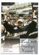 07/08 UPPER DECK LORD STANLEY'S HEROES Hockey (#LSH1-LSH7) U-Pick From List