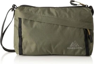 GREGORY Shoulder Bag CROSSBODY BAG AL Khaki Nylon Unisex New - Picture 1 of 5