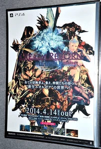 Final Fantasy XIV A Realm Reborn - Póster B2 51,5 cm x 73 cm PS4 - Japón - Imagen 1 de 3
