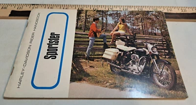 Hecho en EE. UU. Harley Davidson Sportster 1967 pieza manual del propietario #99466-67 Foto 1 de 4