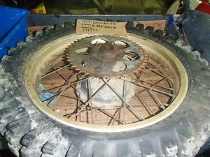 CAN AM 1979 370 MX-5 rear rim I have more parts for this bike/others - Picture 1 of 7