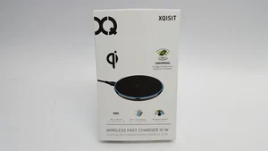 XQISIT 31578 Rapide Chargeur sans Fil Station 10 W Noir - Photo 1 sur 3