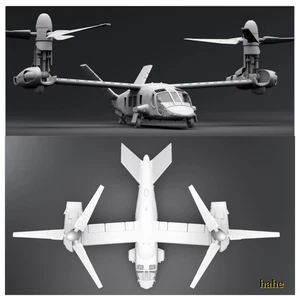 1/72 US Bell V280 elicottero Fishhawk aereo modello non verniciato stampato in 3D - Foto 1 di 7