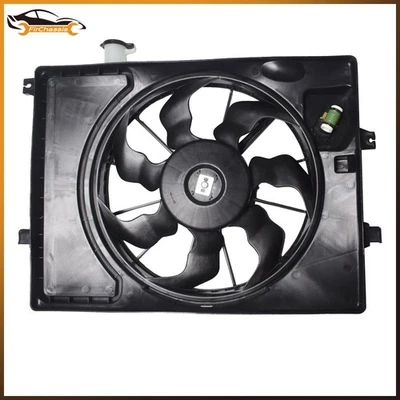 Radiator Cooling Fan Assembly 615343705392 2014-2016 For Hyundai Elantra Hybird - Imagem 1 de 4