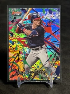 2024 Bowman’s Best #BS-5 Dylan Crews Bowman Showpieces Refractor Nationals - Picture 1 of 2