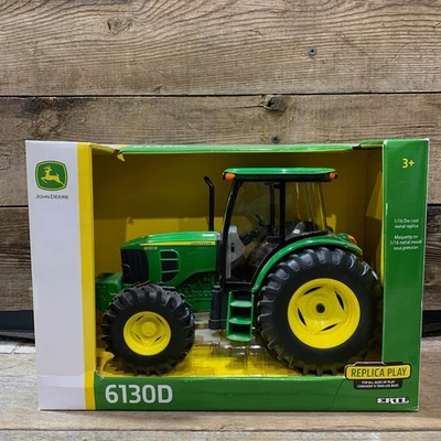 ERTL, Replica Play, John Deere 6130D Tractor, 1:16 Scale, Diecast, NIB - Image 1 of 4