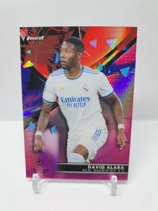 2021-22 Topps Finest UCL - David Alaba #8 Purple/Pink Vapor Wave Refractor /125 - Bild 1 von 2