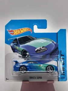 2012 Hot Wheels HW City Toyota Supra 22/250 Short Card - Picture 1 of 5