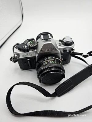 Programador de cámara Cannon AE-1 manual funcional con correa Foto 1 de 4