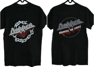 Dokken Breaking the chains on Tour T-shirt Black Unisex S to 5XL - Picture 1 of 3
