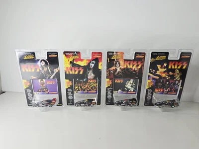 Johnny Lightning - Kiss - Ace #15 Paul #24 Peter #12 Gene #25 - Diecast 1:64  Foto 1 de 4