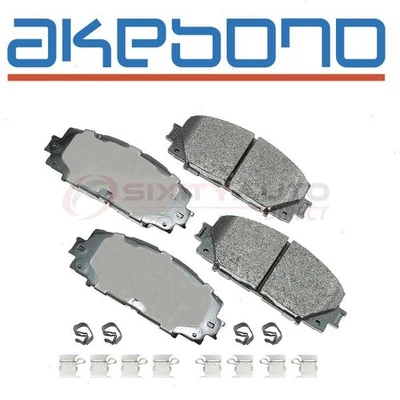 Akebono Pro-ACT Front Disc Brake Pad Set for 2011-2016 Lexus CT200h - xw - Imagem 1 de 4