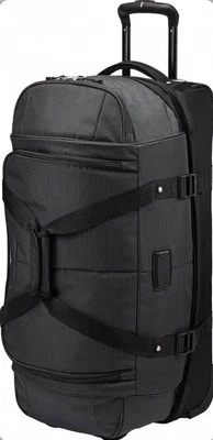 Bolsa de lona con ruedas High Sierra de 30" pulgadas equipaje NEGRO parte inferior caída  Foto 1 de 4