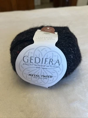 Gedifra Metal Tweed Yarns/ Skeins #00753 Alpaca Blend - NEW - Image 1 of 4