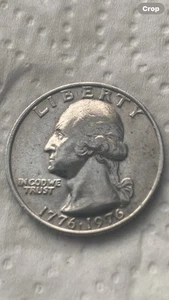 1776-1976 Washington US Quarter Dollar Coin, Rare - Picture 1 of 2