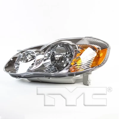 Faro delantero para 03-04 Toyota Corolla (CE/LE) conductor izquierdo CAPA Foto 1 de 4