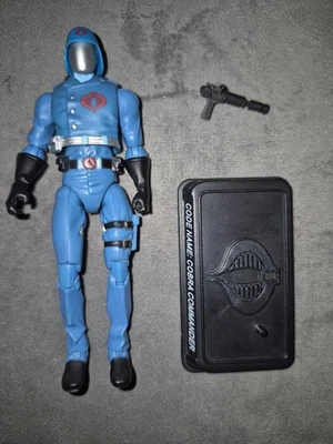 GI Joe Action Force Vintage Action Figures. Cobra Cobra commander complete  - Image 1 of 3