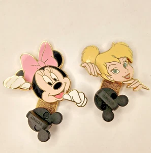 2008 Walt Disney Trading Pins PEEKER SERIES Minnie Mouse TInkerbell - Picture 1 of 5