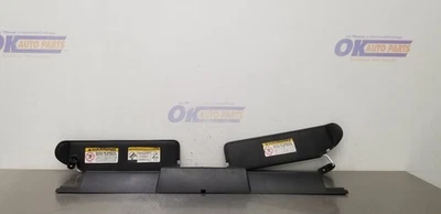 06 JEEP WRANGLER TJ SUN VISOR SET PAIR BLACK LEFT RIGHT - Image 1 of 4
