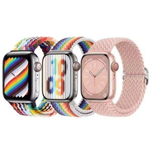 Lazo deportivo de nailon para Apple Watch Series 10 9 8 7 6 5 SE correa de tela pulsera deportiva - Imagen 1 de 68