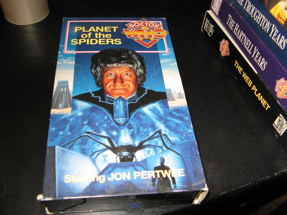 VHS-Doctor Who - Planet of the Spiders-Jon Pertwee Foto 1 de 1