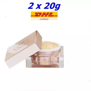 2x Kathy 3B Cream Matte Facial powder bouncing Bright Clear skin aura face 20g - Picture 1 of 15