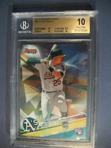 RYON HEALY 2017 Bowman's Best #58 BGS PRISTINE 10 RC A's, Mariners - Picture 1 of 1