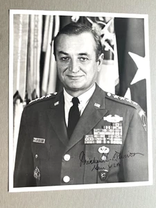 MICHAEL S. DAVISON (†2006) Oberbefehlshaber Europa 71-75 signed Fotokarte 20x25 - Picture 1 of 2