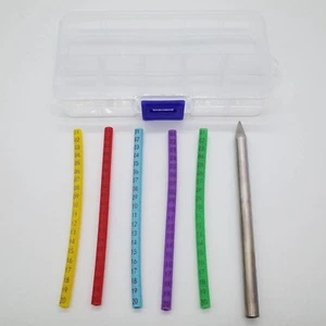 100 Pcs Numbered Bird Ring Leg Bands for Gouldian Zebra Finch Canary Society Bir - Picture 1 of 6