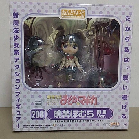 Nendoroid 208 Magical Girl Madoka ☆ Magica Homura Akemi Uniform Ver. Figure Cover