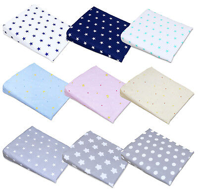 PILLOW COVER FOR WEDGE PILLOW BABY CRIB CRADLE PILLOWCASE  30x37cm Cover Only • 5.99£