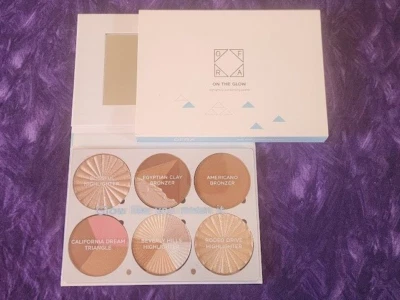 OFRA Cosmetics On the Glow Pro Palette Highlighter Bronzer 6 Pan Powder Shades - Image 1 of 4