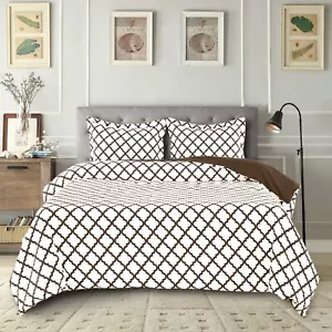 3 Pcs Bedding Set Queen King Size Duvet Cover Soft 100% Microfiber Quilt Covers  - Picture 1 of 90