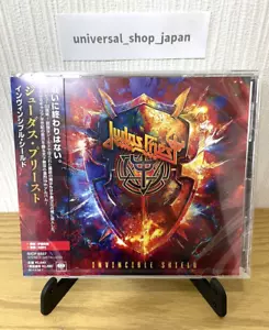 11B JUDAS PRIEST INVINCIBLE SHIELD JAPAN CD - Picture 1 of 4