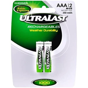 BATTERY NICAD AAA 2PK - Picture 1 of 6