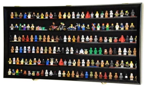 180 Lego Men / Legos / Mini Figures Minifigures /Display Case Cabinet - Lockable - Picture 1 of 21