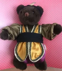 Aladdin #7001 Madame Alexander Well Dressed Bears Collection NEU auf Karte ohne Karton - Bild 1 von 3