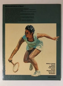 Tennis And Racket Games -Macdonald Library Of Sport - John Barrett Hardback 1975 - Picture 1 of 12