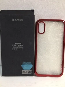 SUPCASE Unicorn Beetle iPhone XS 5.8 Electro Red WITHOUT BOX - Zdjęcie 1 z 7