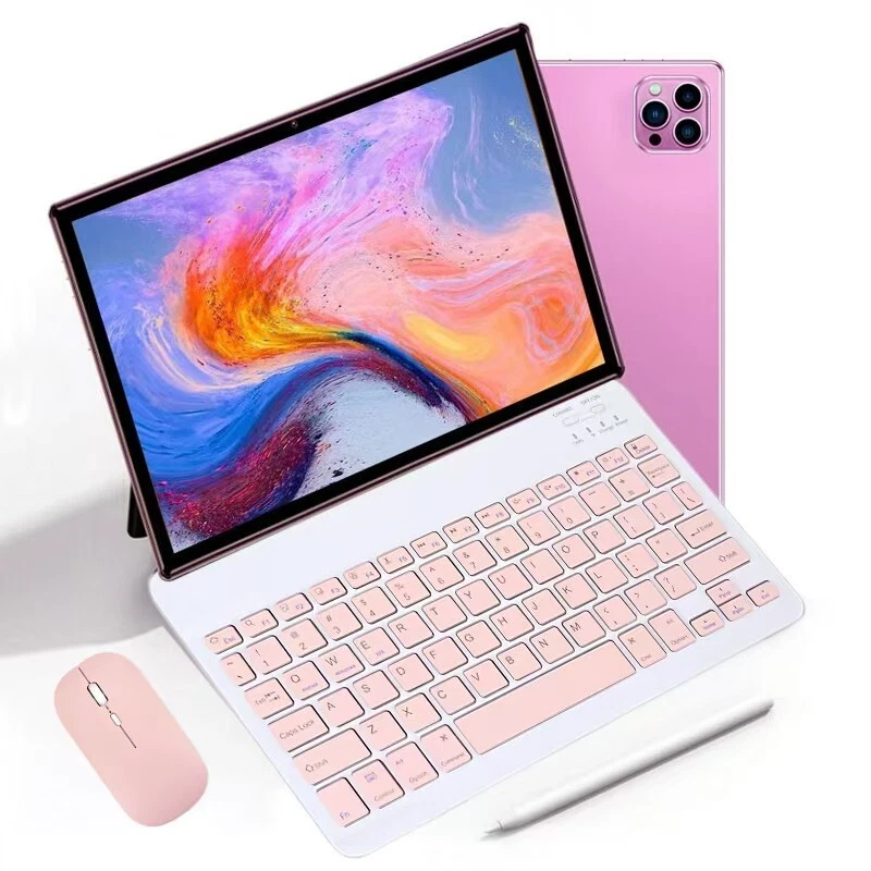 10.1-inch Android 12 Smart Tablet PC with Dual SIM and Dual Standby 8GB+256GB 4G - Image 1 of 4