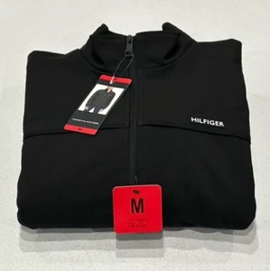 Tommy Hilfiger Men's Perf Faux Memory Bomber Jacket, Black, Size M - Picture 1 of 6