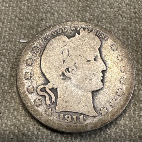 1911 S Barber Quarter Cover
