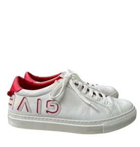 Givenchy Urban Street sneakers. 40. White leather, red trim. Made in Portugal - Picture 1 of 22