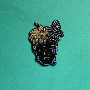 Bügelbild Patch - XXXTentacion bestickt Hip Hop Patch - Bild 1 von 7