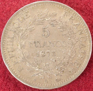 France 5 Francs 1873 A (E1809) - Picture 1 of 2