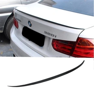 BMW LACKIERT GLÄNZEND SCHWARZ 3ER F30 ABS 12-18 HINTEN KOFFERRAUMLIPPE SPOILER M3 STIL - Bild 1 von 4